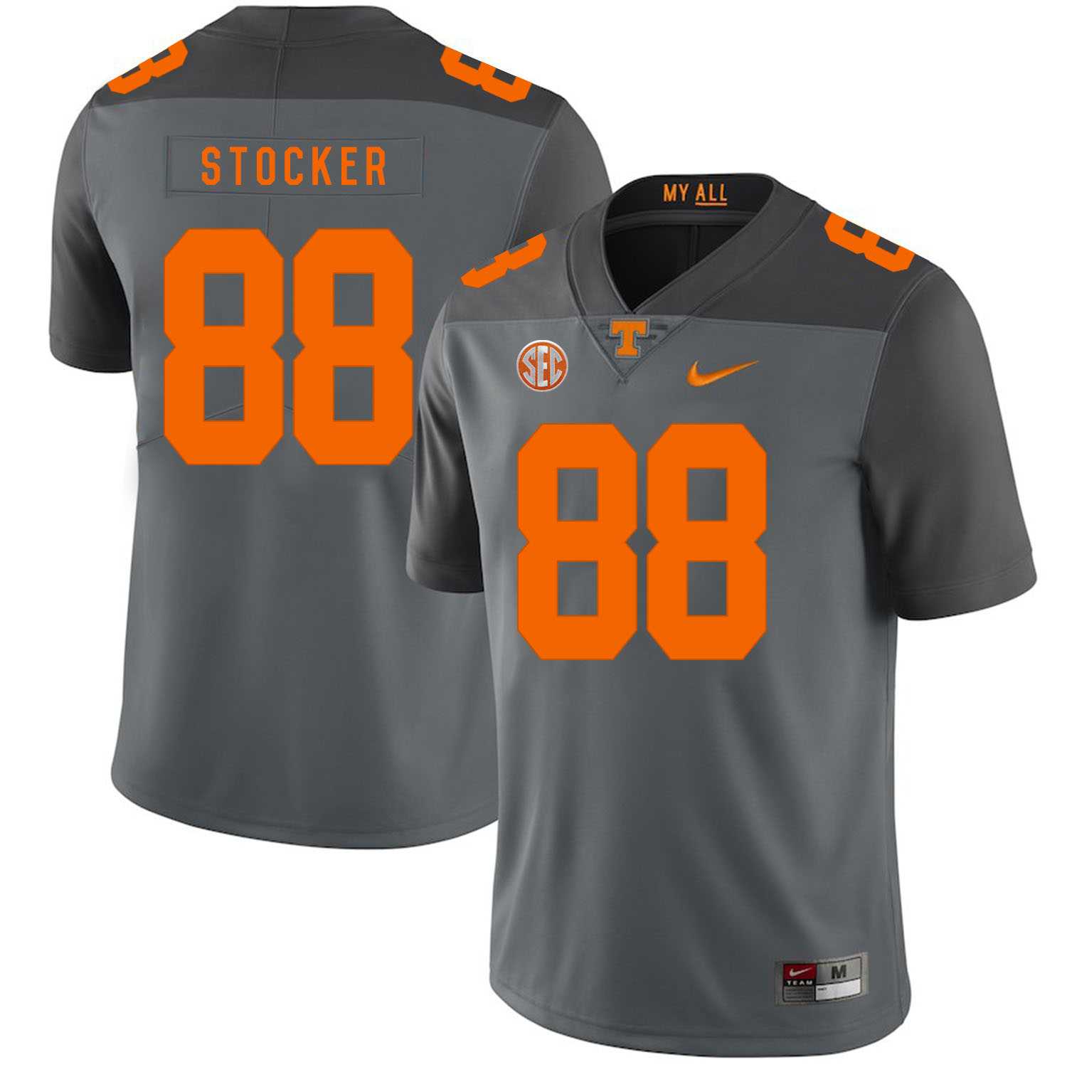 Tennessee Volunteers 88 Luke Stocker Gray Nike College Football Jersey Dzhi,We sell and wholesale Tennessee Volunteers 88 Luke Stocker Gray Nike College Football Jersey Dzhi on line form chian!